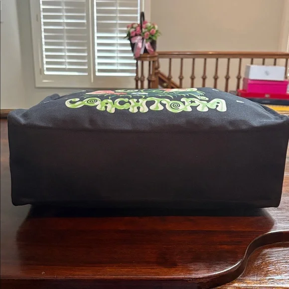 COACH Coachtopia Mushroom Design Tote Bag